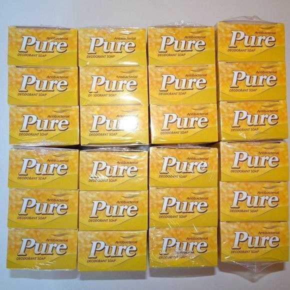 New Pure Antibacterial Deodorant Soap - 3.5 oz bar